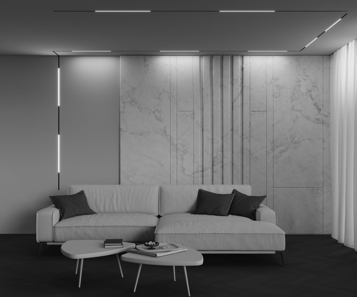 Трековый светильник Maytoni Technical Exility X TR240-2-12W4K-B