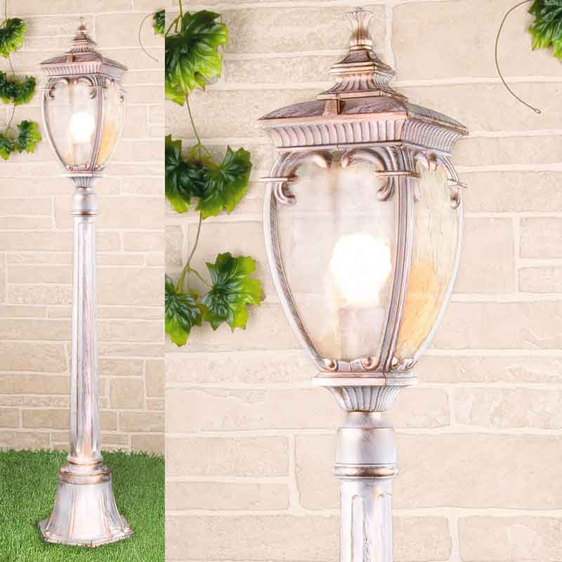 Садовый светильник Elektrostandard Andromeda F (GLYF-8024F) белое золото a035021