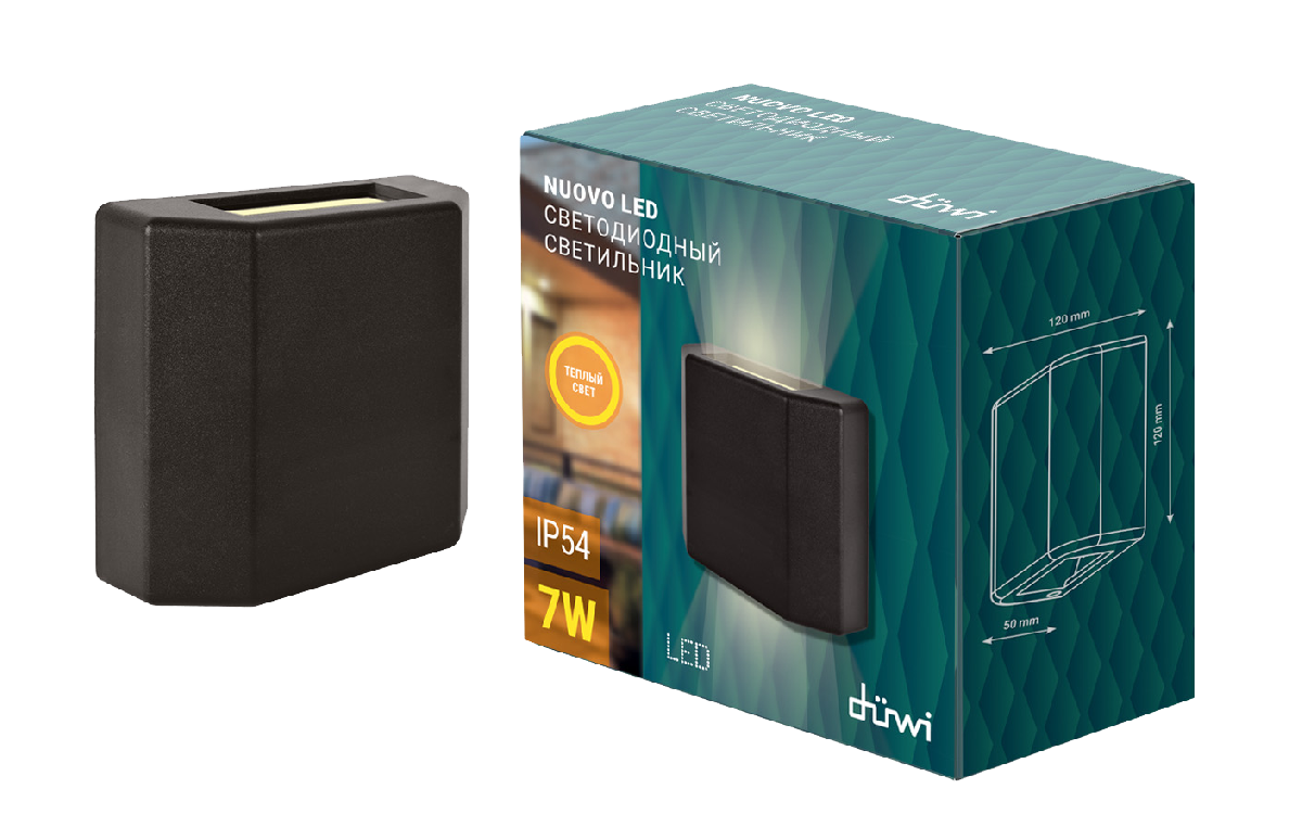 Настенный уличный светильник Duwi Nuovo led 24280 2