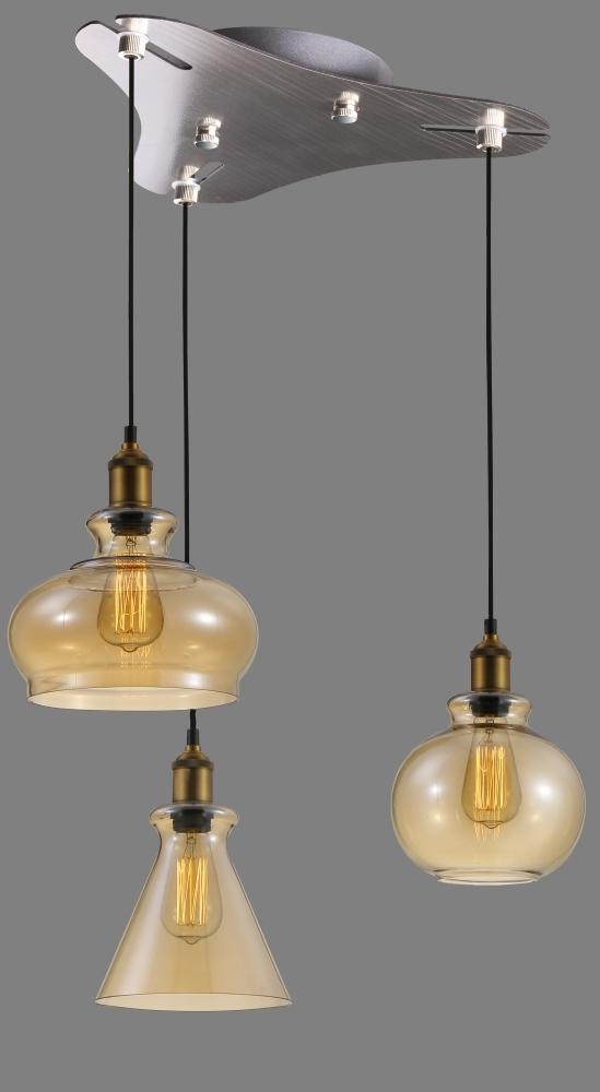 Основание для люстры Crystal Lux D260-3 Nickel