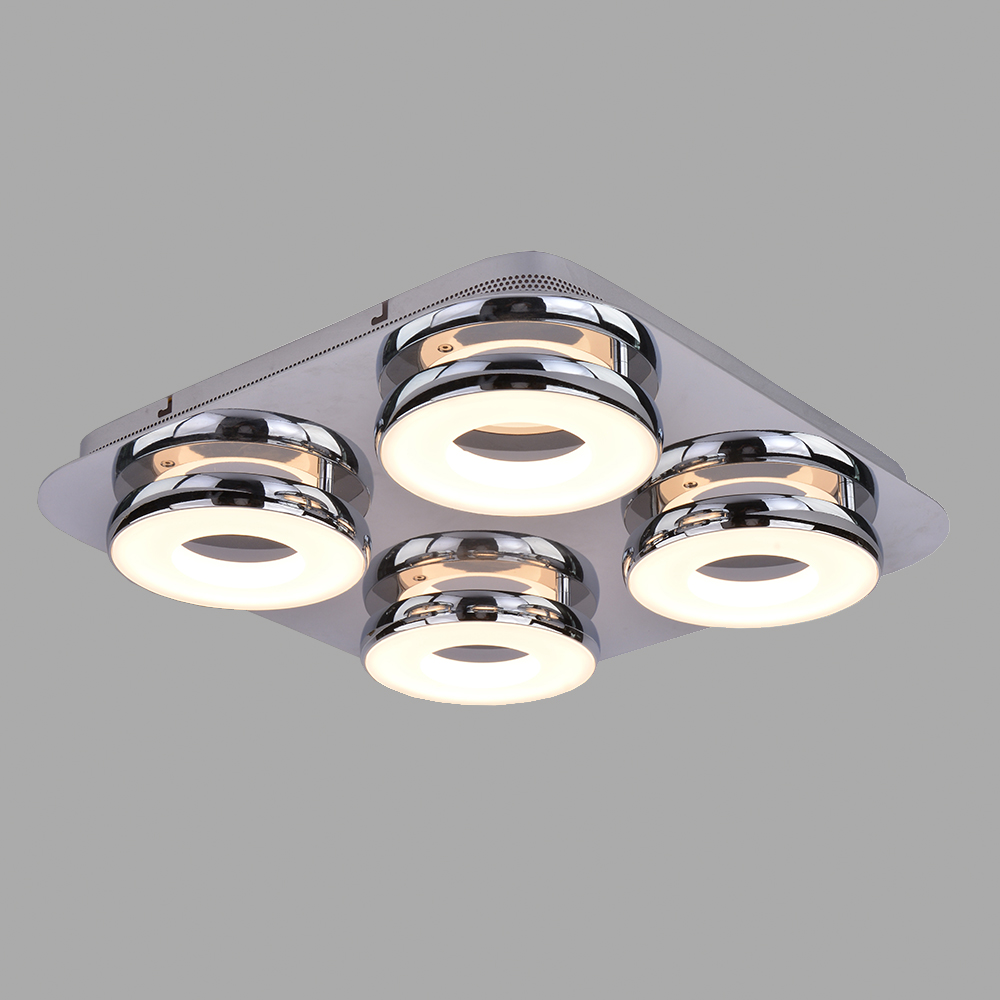 Потолочный светильник Elvan LU-151/4-24W-NH-Ch