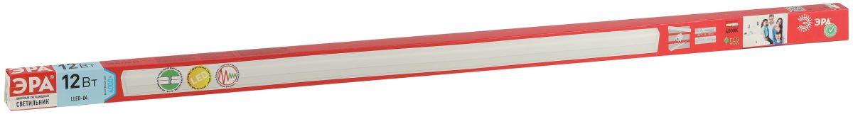 Линейный светильник комплект с сетевым шнуром Эра LLED-04-0-40K-108