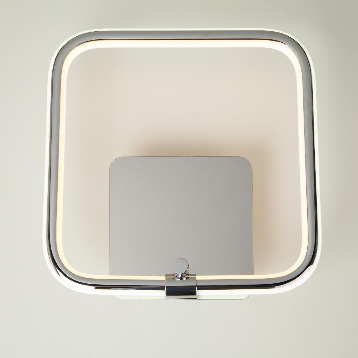 Настенный светодиодный светильник Eurosvet Spencer 90067/1 хром