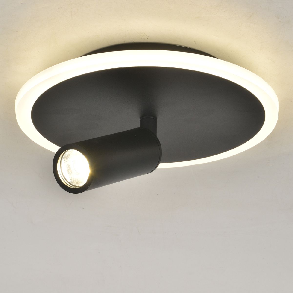 Настенно-потолочный светильник Escada 20046SMA/01LED BK