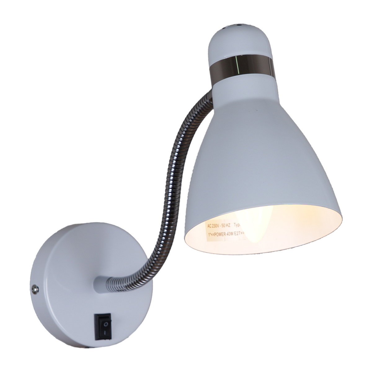 Гибкое бра Reluce 04714-0.2-01SL WH