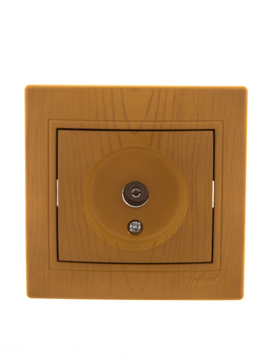 Розетка ТВ оконечная Lezard Mira 701-0701-130