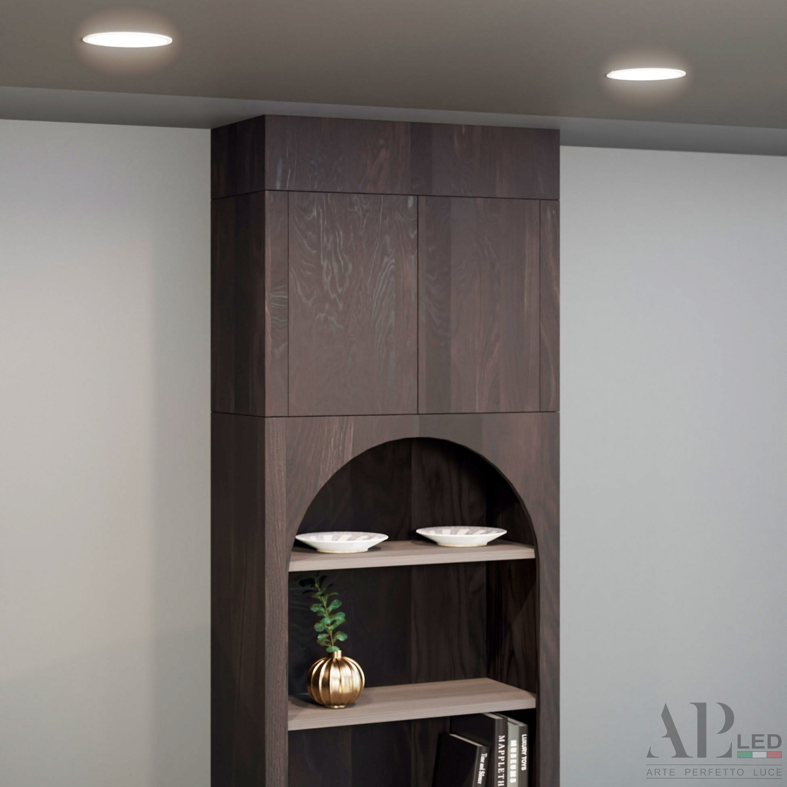 Встраиваемый светильник Arte Perfetto Luce Ingrid 3322.LDY9016/9W/4K