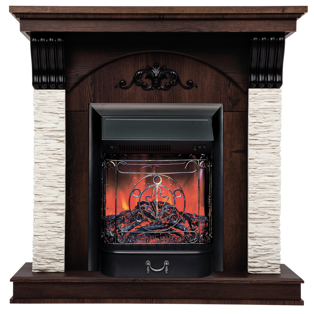 Электрокамин RealFlame Majestic с очагом 304138