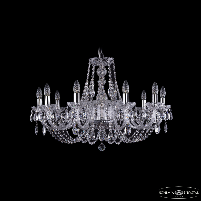 Подвесная люстра Bohemia Ivele Crystal 1406/10/300 Ni