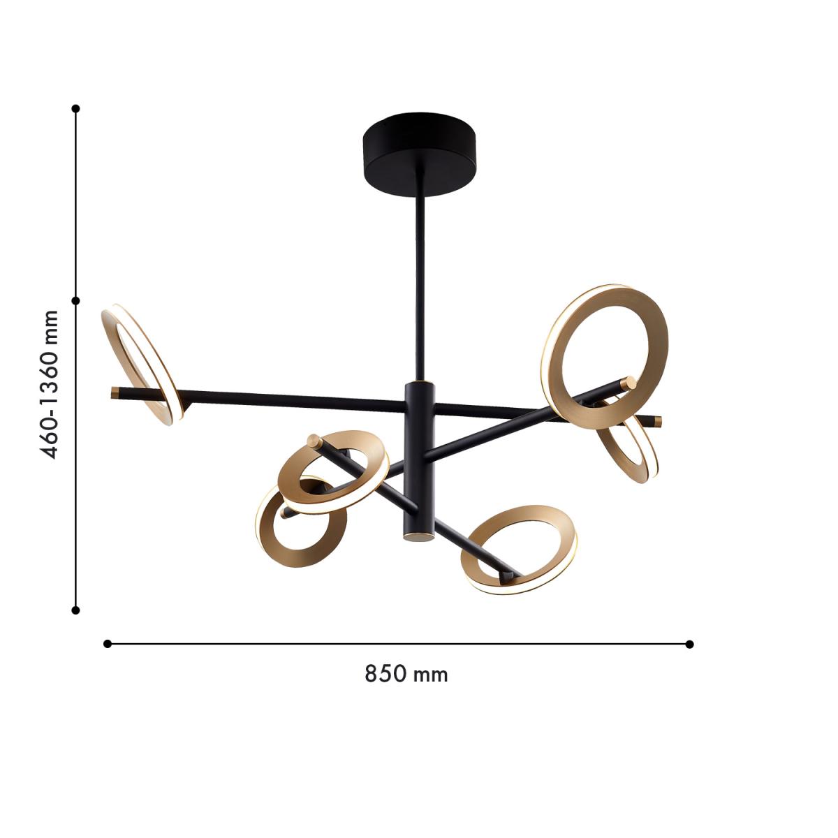 Люстра на штанге Favourite Jongleur 4322-6P