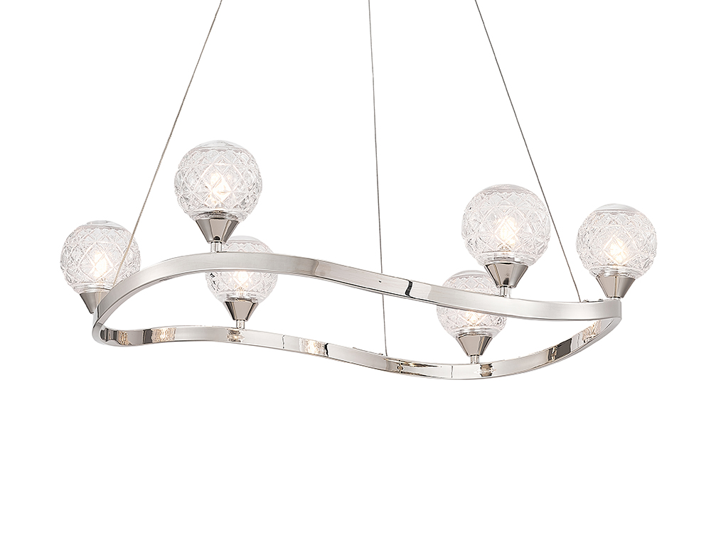 Подвесная люстра Newport 3806/S nickel М0065481
