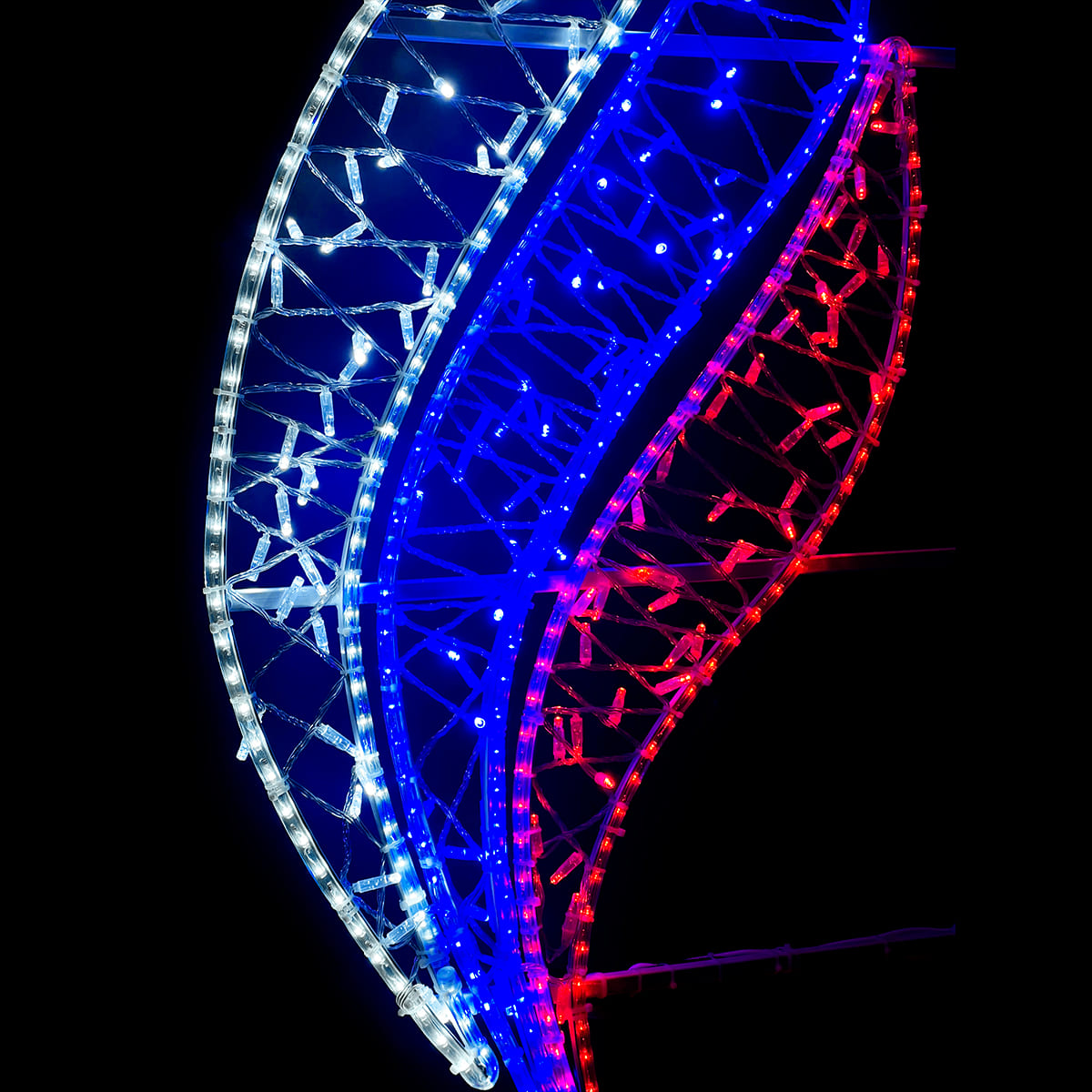 Светодиодная консоль Звезда с российским флагом Laitcom (LTC) LC-13407