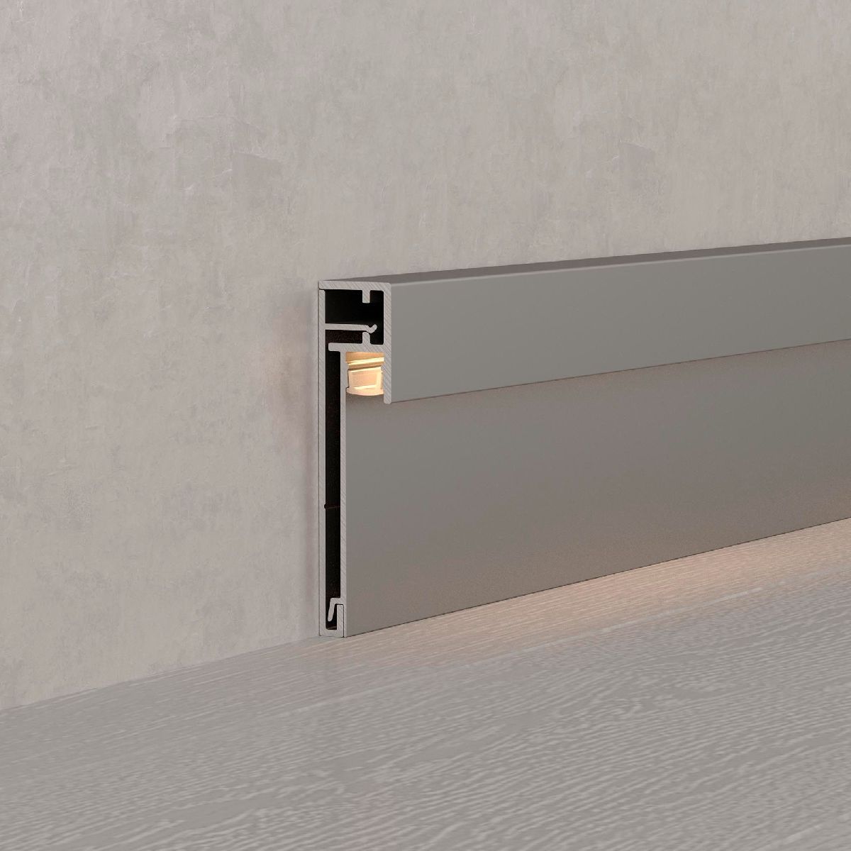 Профиль Arlight PLINTUS-H54B-2000 ANOD 046387