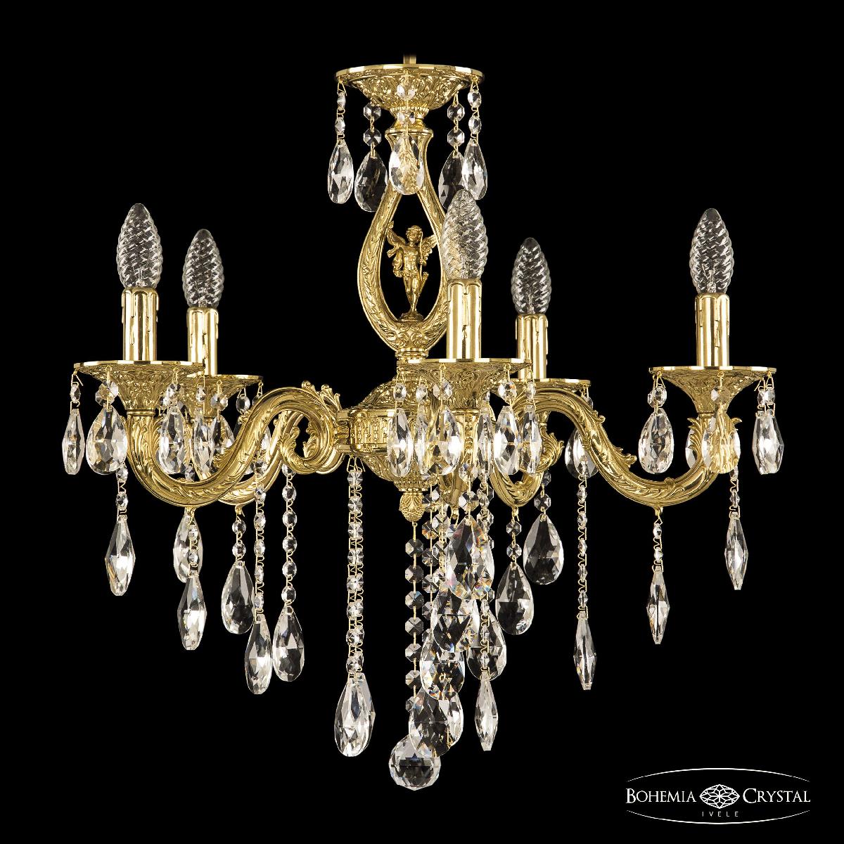 Подвесная люстра Bohemia Ivele Crystal Florence 71401/5/175 B G FA5S