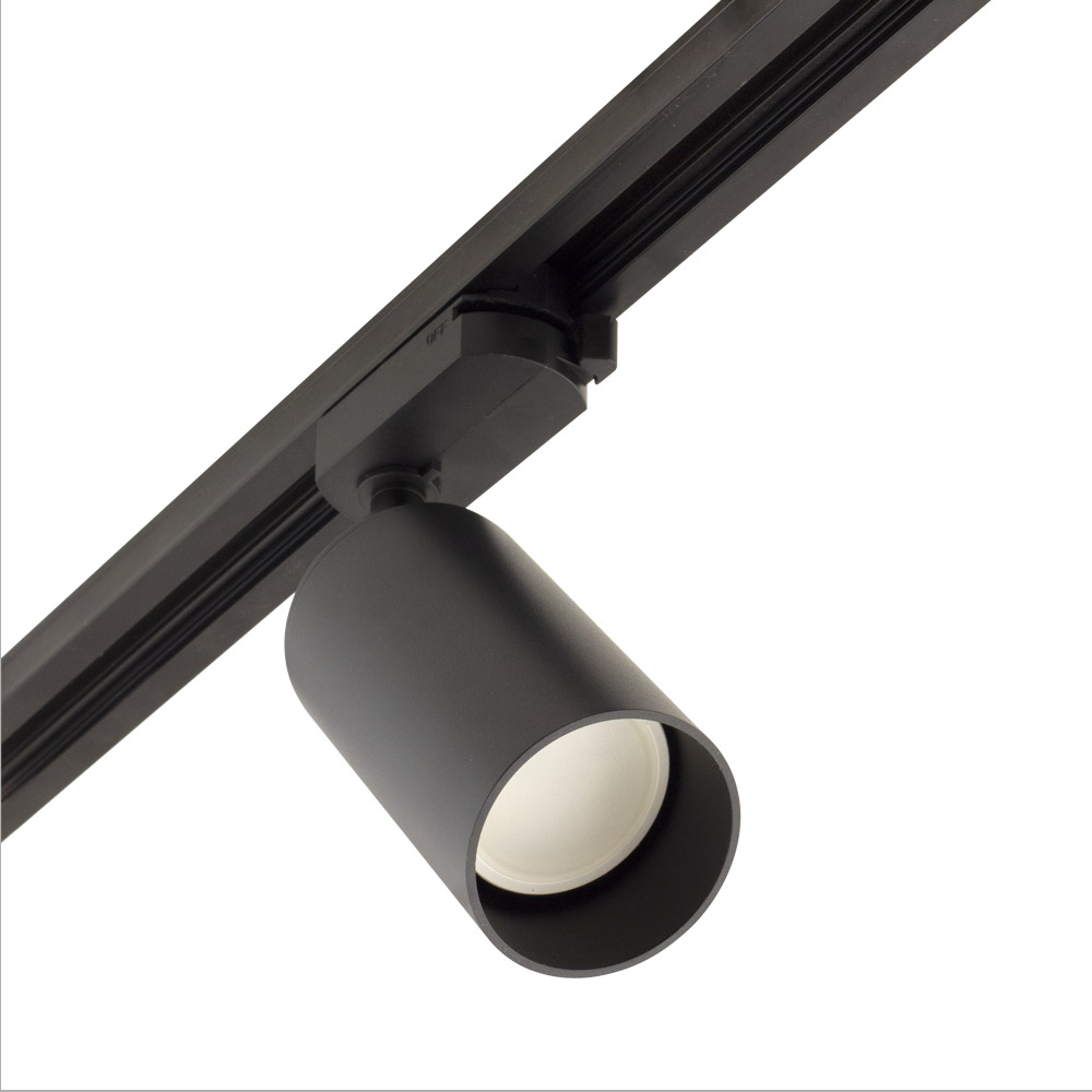 Трековый однофазный светильник AM Group AM473 BK