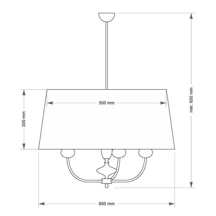 Подвесная люстра Kutek Mood Flor FLO-ZW-1 (N)