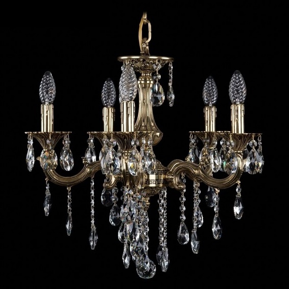 Подвесная люстра Bohemia Ivele 1702/5/175/B/GB