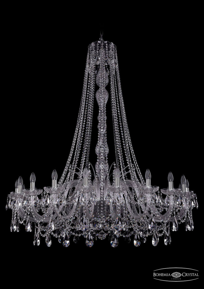 Подвесная люстра Bohemia Ivele 1411/20/460/h-151/Ni