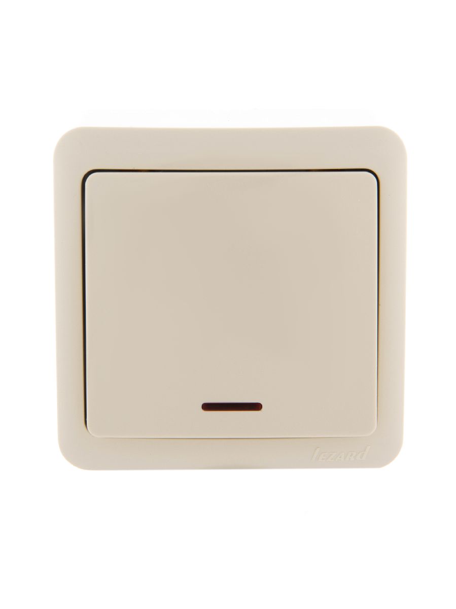 Выключатель с подсветкой Lezard Viola 751-0300-111