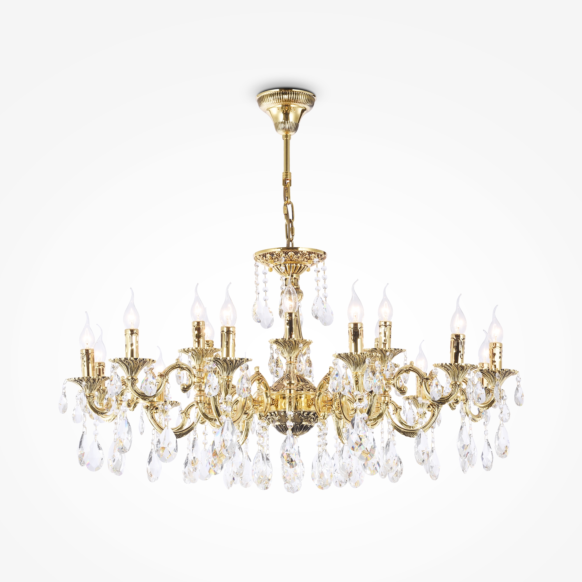 Подвесная люстра Maytoni Monica DIA883-PL-18-G