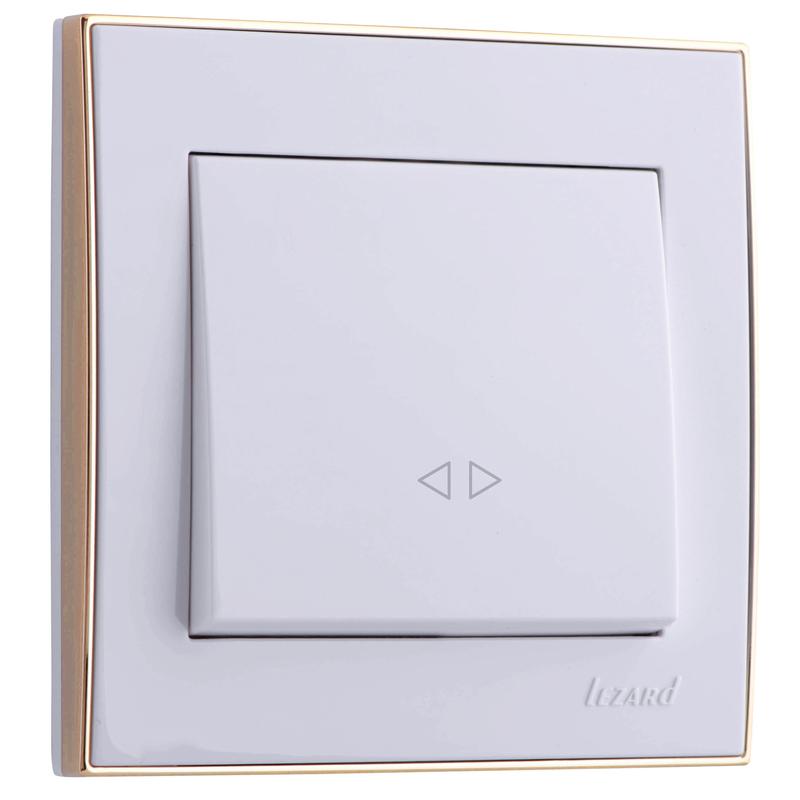 Выключатель промежуточный Lezard Rain 703-0226-107