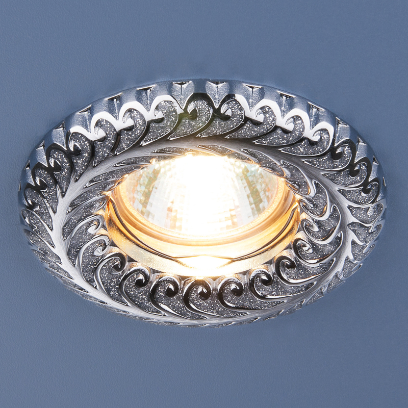 Встраиваемый светильник Elektrostandard 7001 MR16 SL серебряный блеск/хром 4690389074165