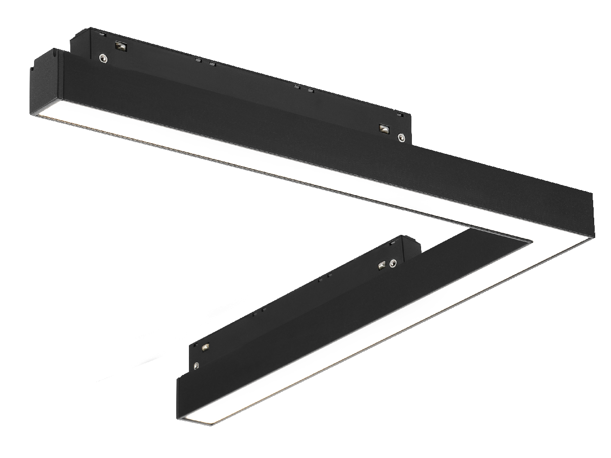 Трековый магнитный светильник iLedex Vision 4822-013-L320-16W-110DG-3000K-BK