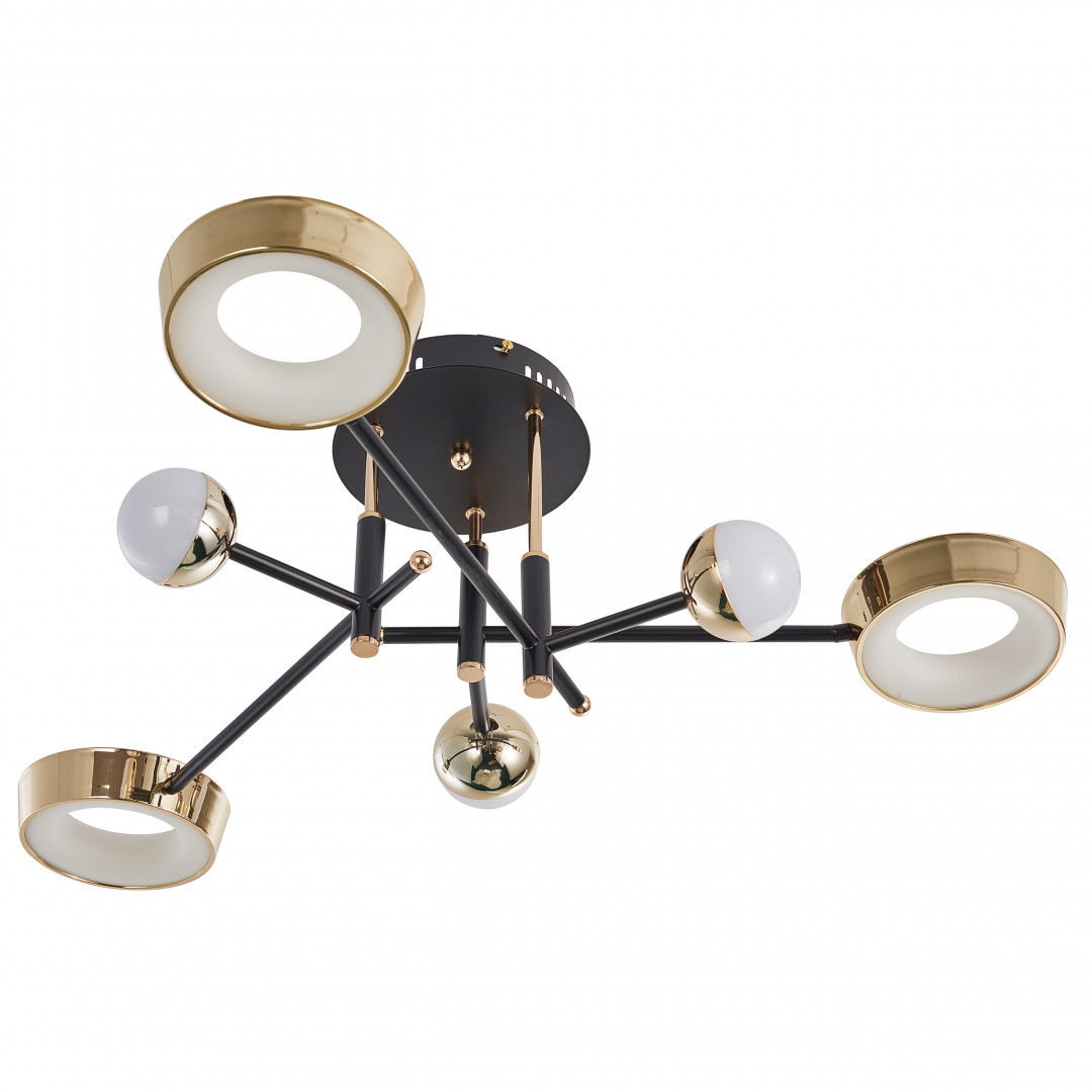 Потолочный светильник Arte Milano Ferrara 273299/6 BK/GD