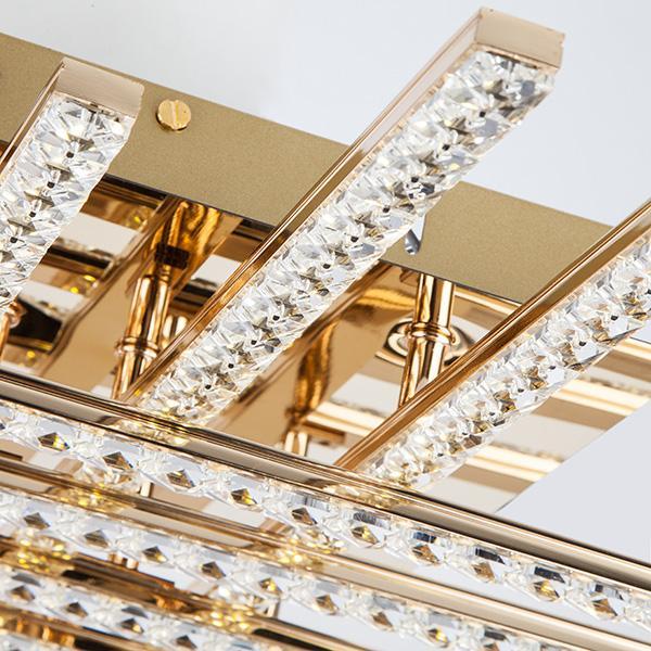 Потолочный светодиодный светильник Eurosvet Soprano 90041/8 золото