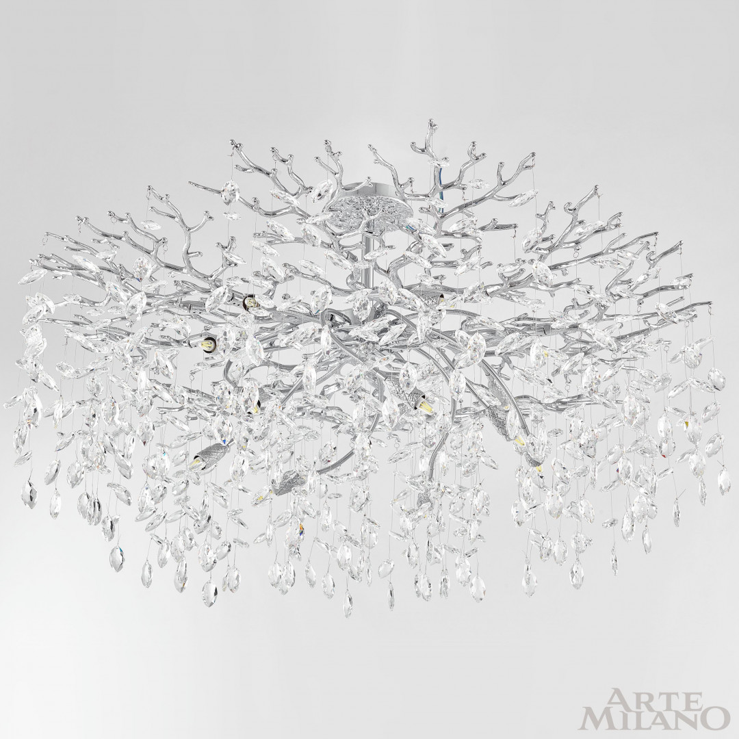 Люстра на штанге Arte Milano Milan 236901/D1000/14/B Cr