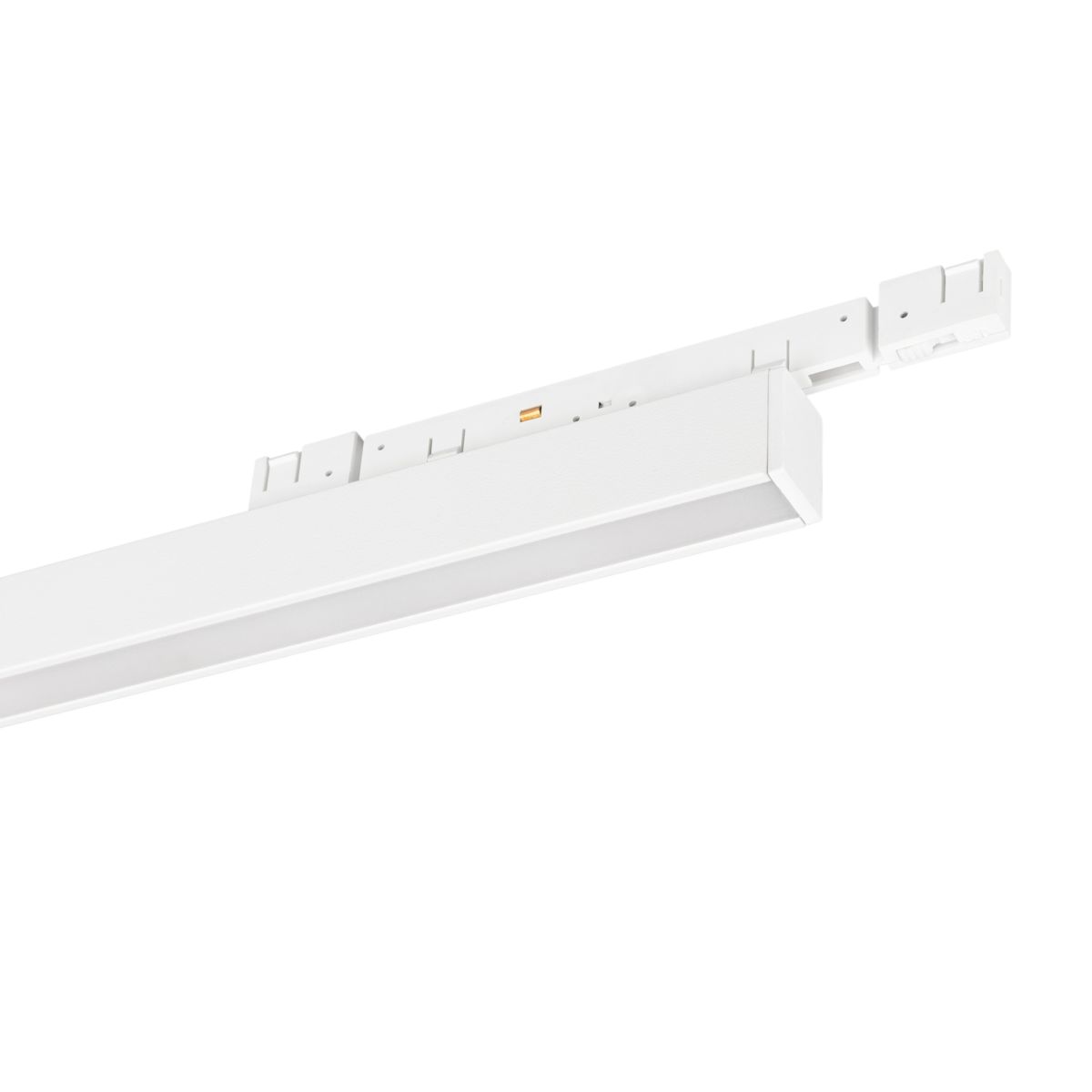 Трековый магнитный светильник Arlight MAG-MICROCOSM-FLAT-L300-10W Warm3000 (WH, 100 deg, 24V) (IP20 Металл) 051818
