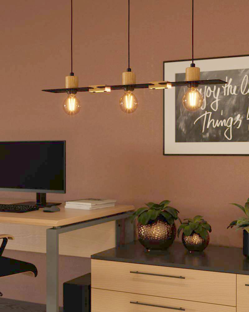 Подвесная люстра Eglo Bramerton 43752