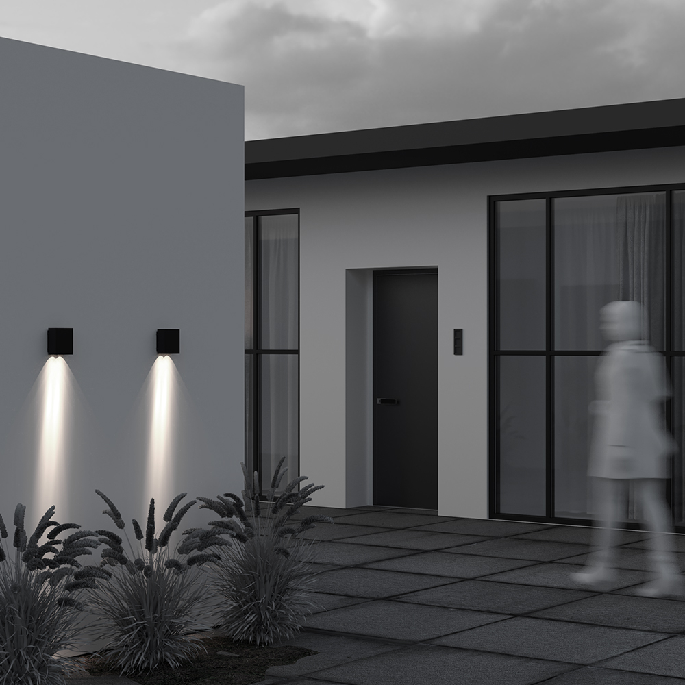 Уличный настенный светильник Maytoni Shell O505WL-L6B3K