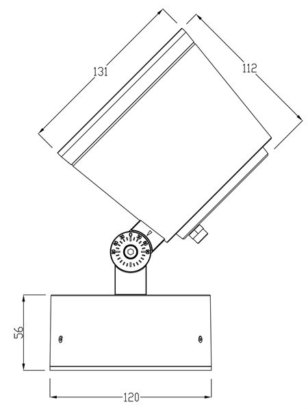 Ландшафтный светильник Deko-Light Colt 732129