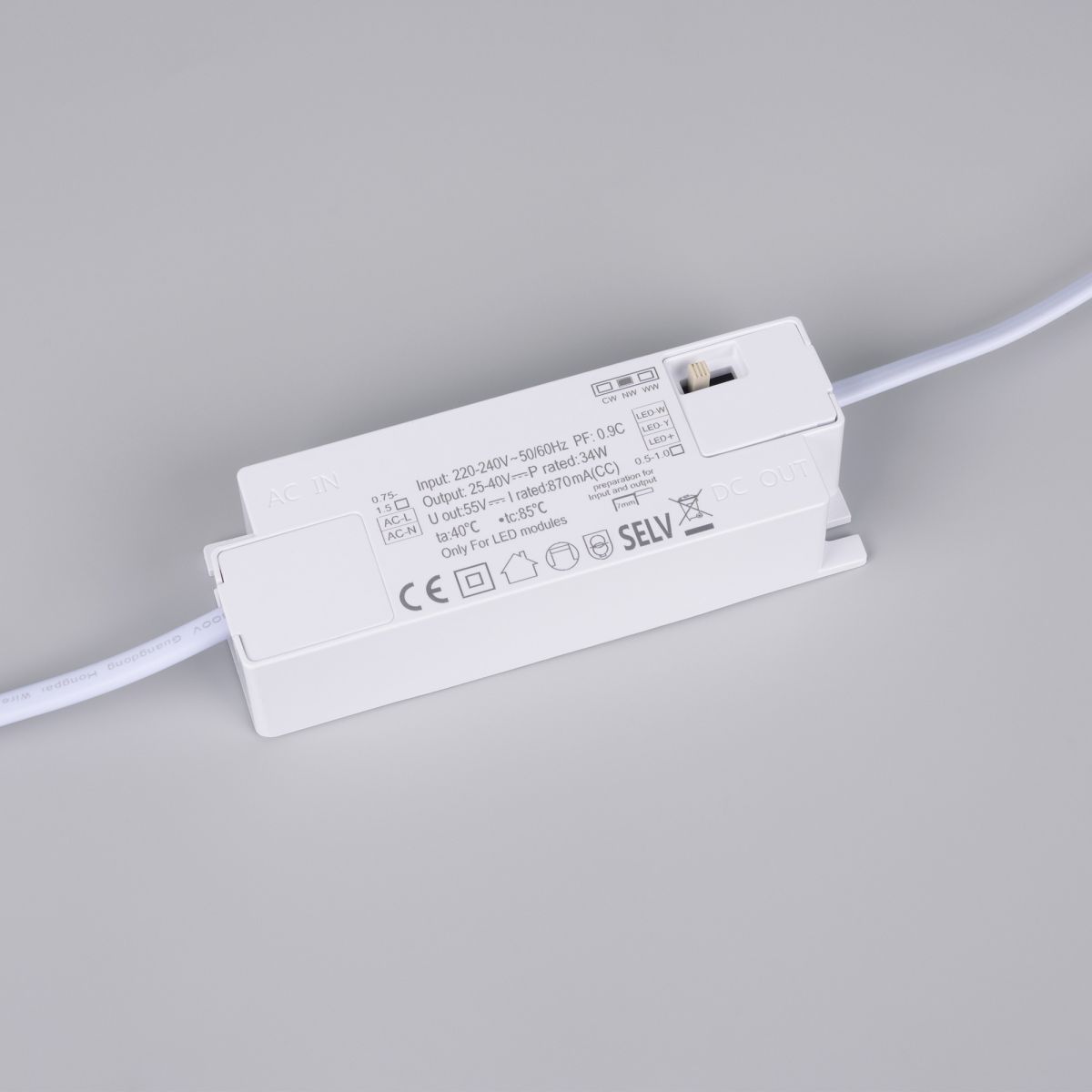 Светодиодная панель Arlight DL-TITAN-COMFORT-S600x600-34W Day4000-MIX (WH, 120 deg, CRI92, 230V) (IP40 Металл) 060566