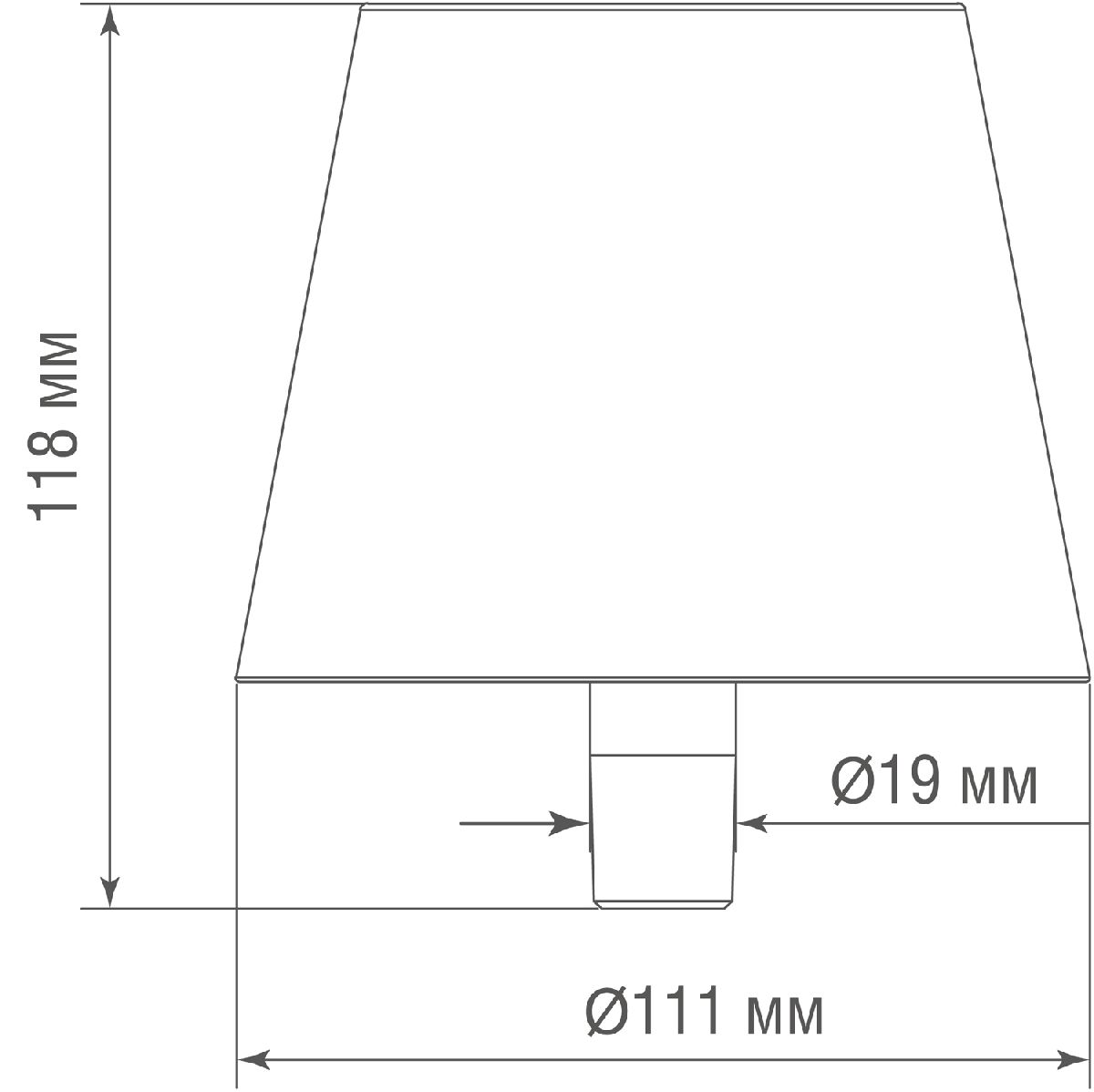 Уличная настольная лампа Donolux IQ DL20701BW1G