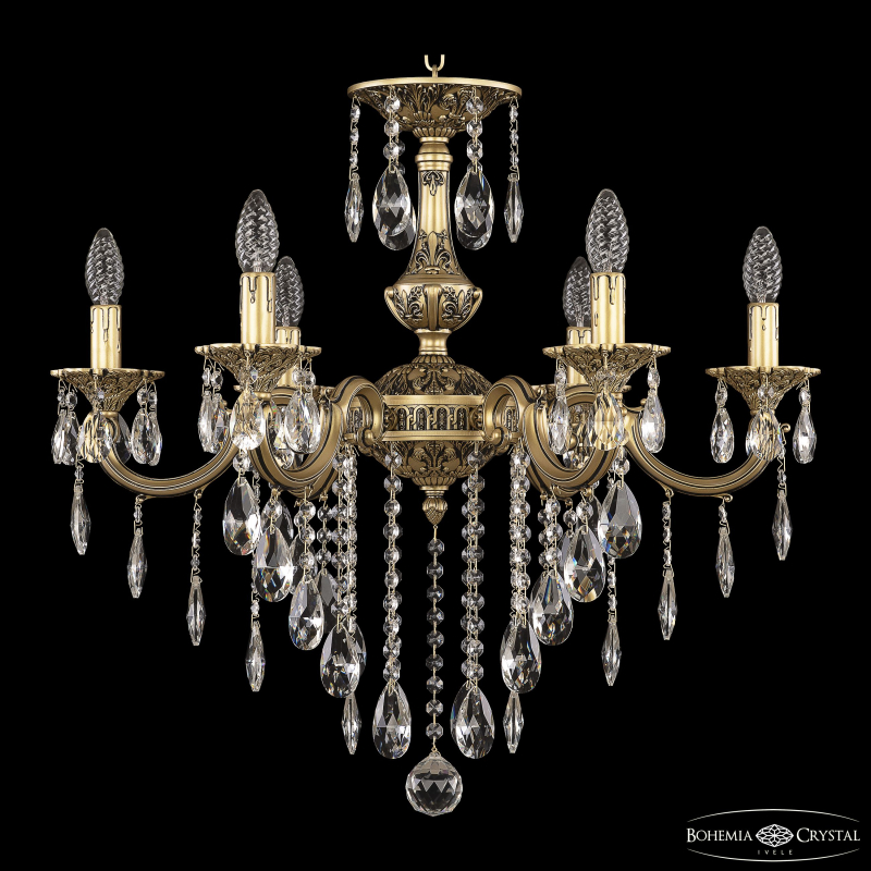 Подвесная люстра Bohemia Ivele Crystal AL78101/6/210 B AGB
