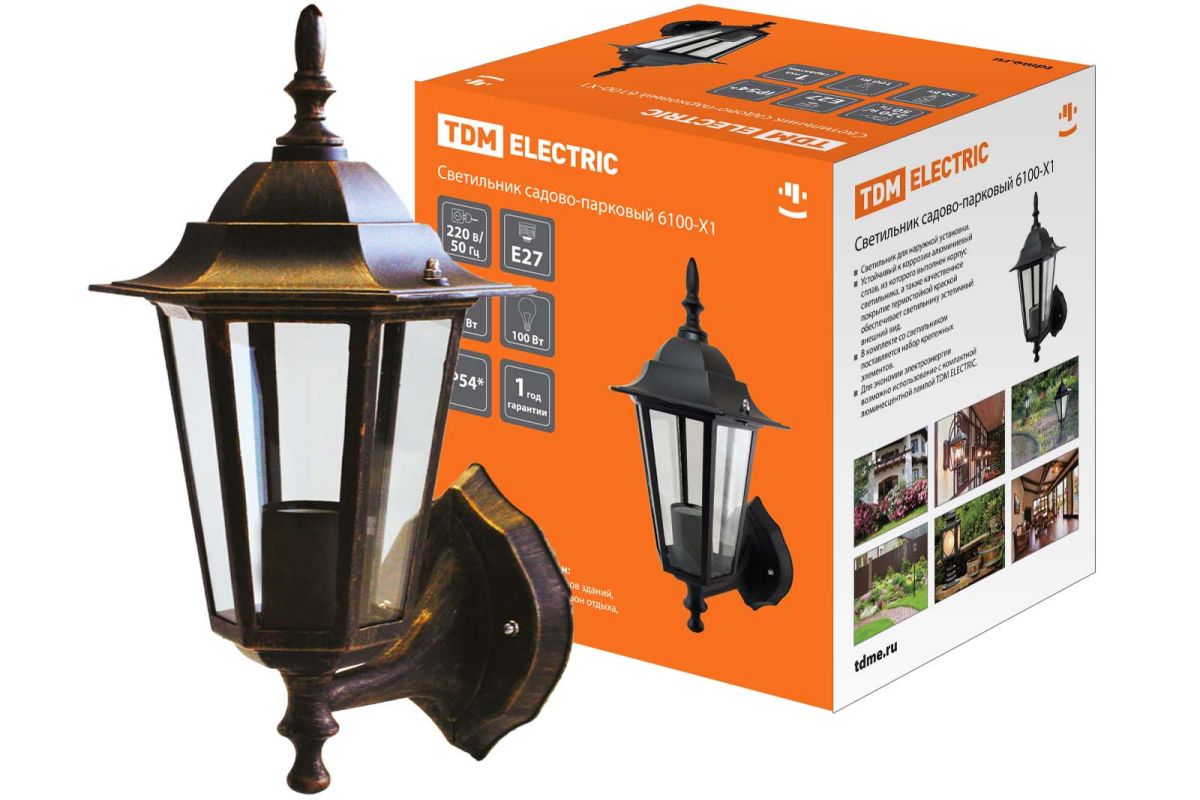 Уличный настенный светильник TDM Electric 6100-11 SQ0330-0016