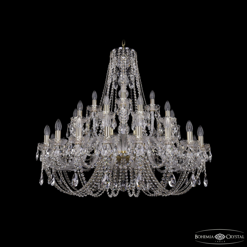 Подвесная люстра Bohemia Ivele Crystal 1406/20+10+5/360 G