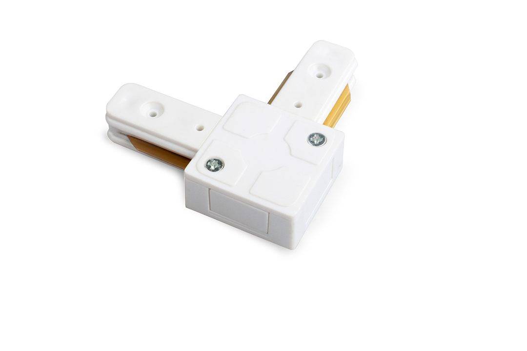 L-коннектор для однофазного накладного трека SWG KXZ-WH-L 001839