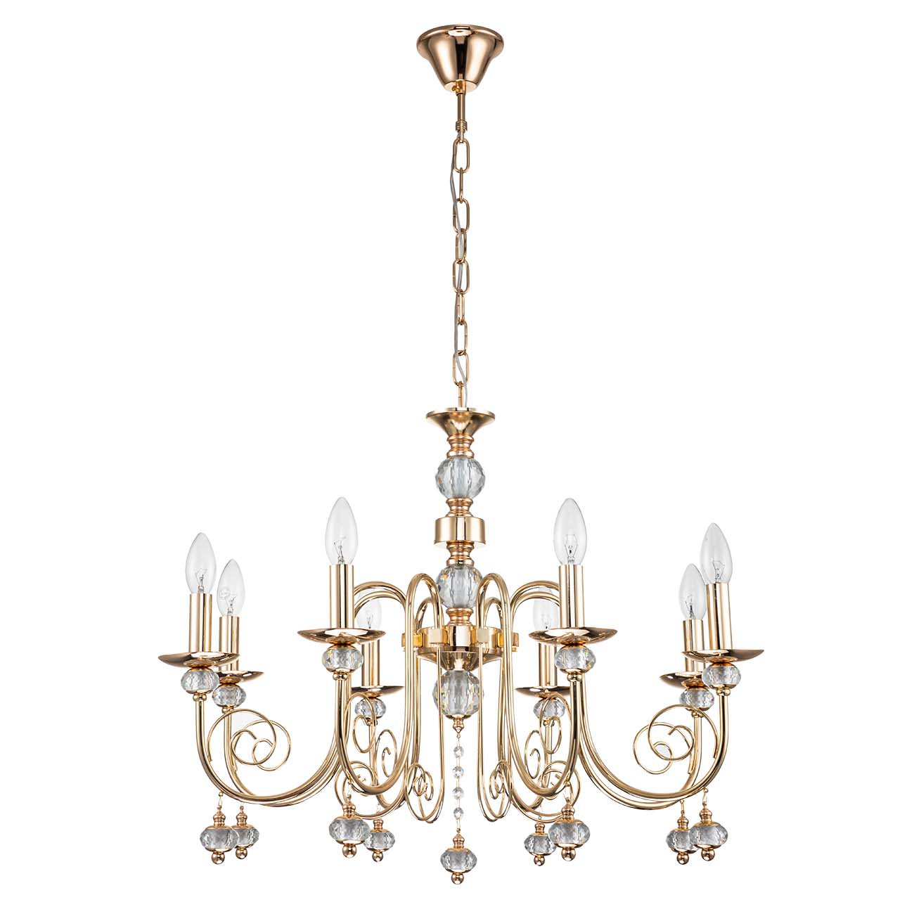 Подвесной светильник Escada Shine 678/8PL Gold