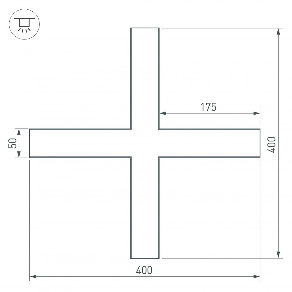 Соединитель профиля Arlight SL-LINE 030118
