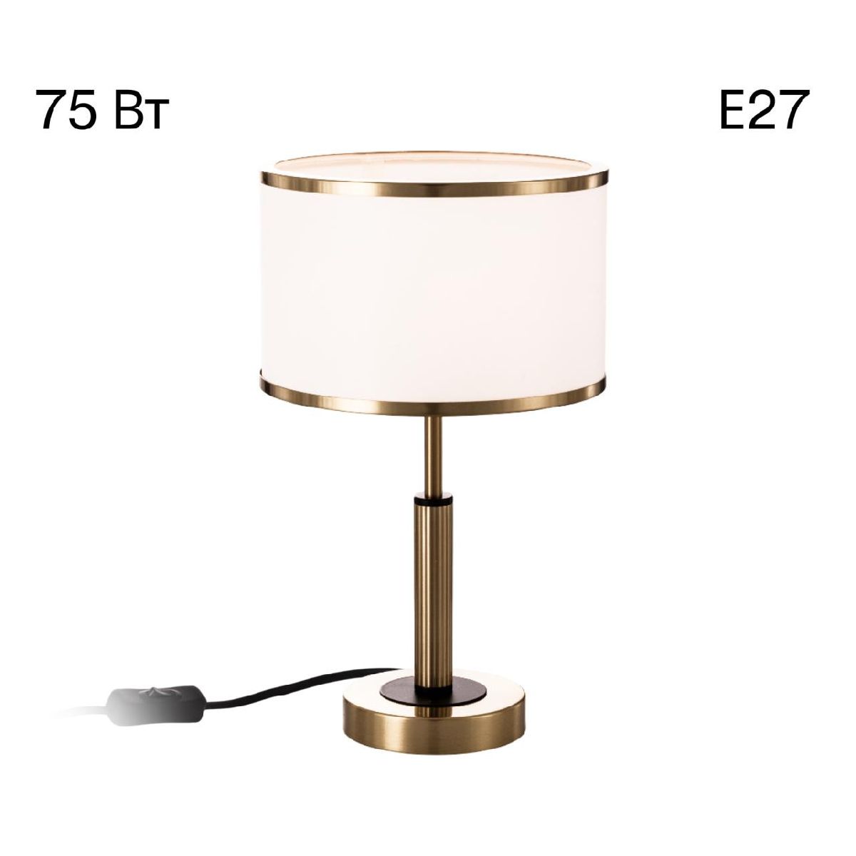 Настольная лампа белого цвета Citilux Alton CL421813