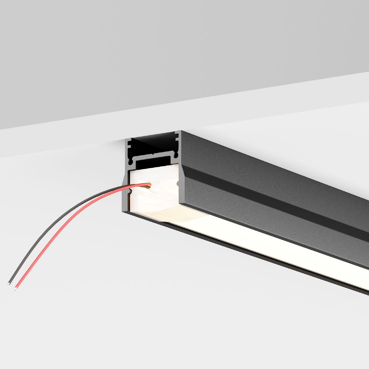 Токоведущий светильник для уличной трековой системы Maytoni Elasity O-TR001-LL-L30W3K