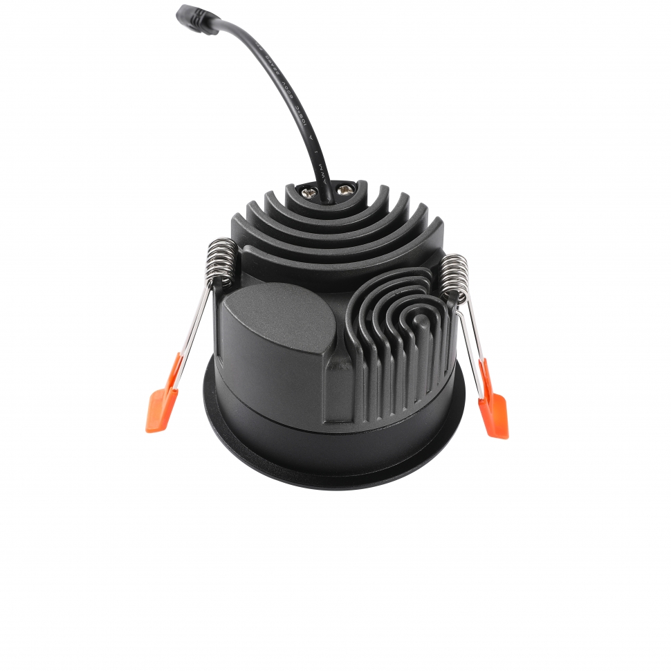 Встраиваемый светильник Iledex Technical Mars DIM 112-12W-D80-3000K-24DG-BK