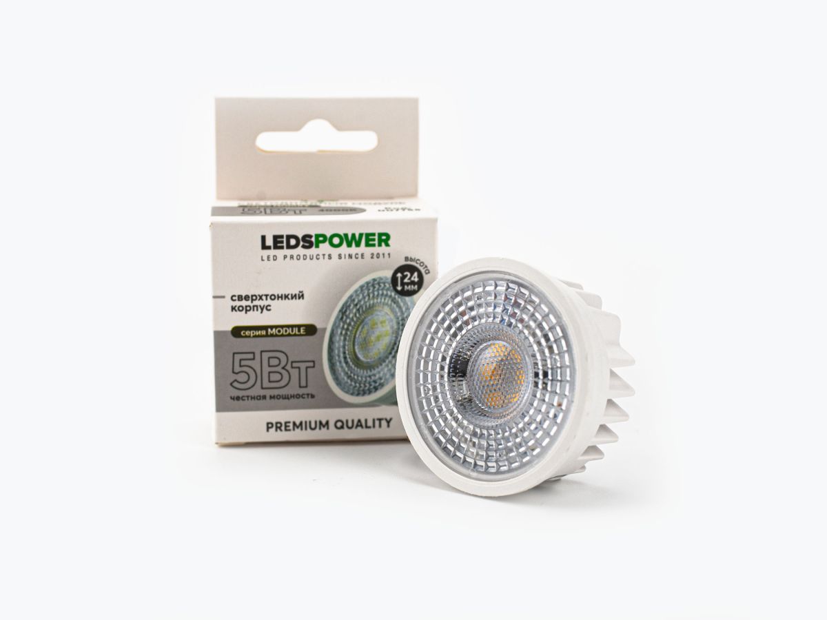 Светодиодный модуль LEDS POWER 5Вт 4000К 220В серия MODULE 007755
