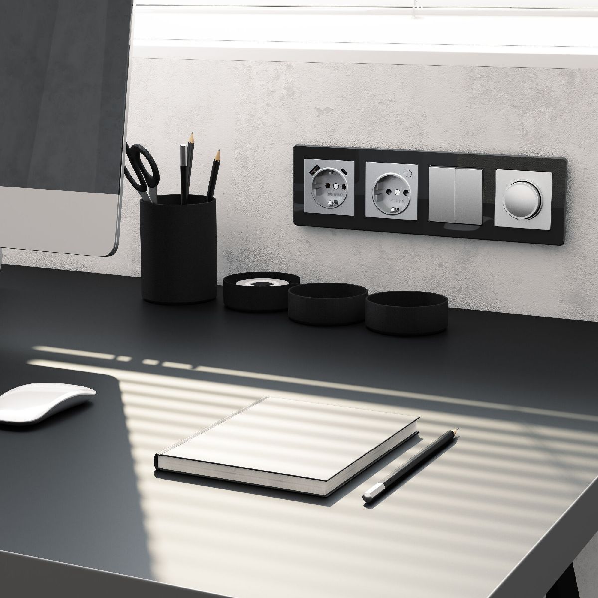 Рамка на 4 поста Werkel Acrylic 4690389190544 W0042708 a062133