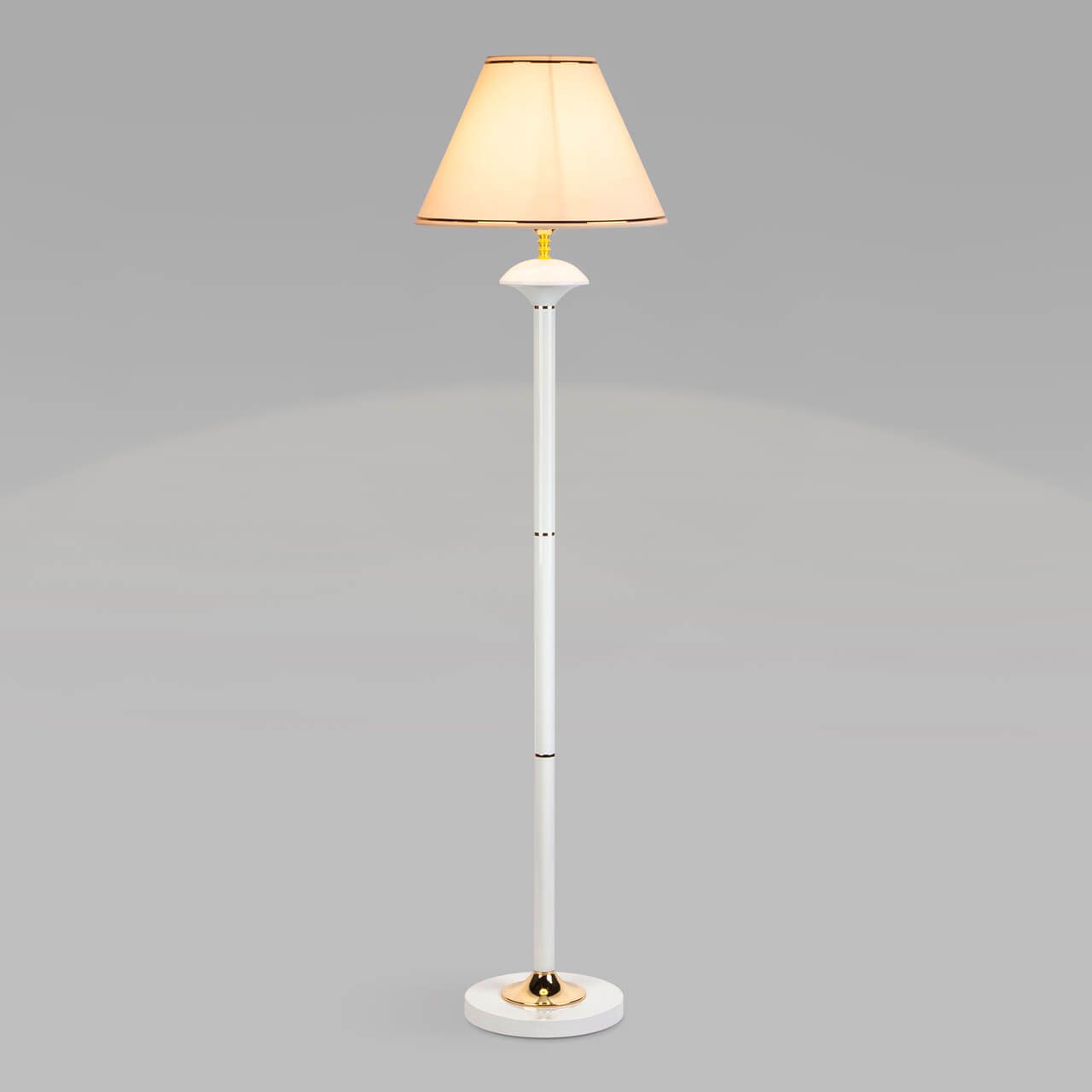 Торшер Eurosvet Lorenzo 01086/1 глянцевый белый