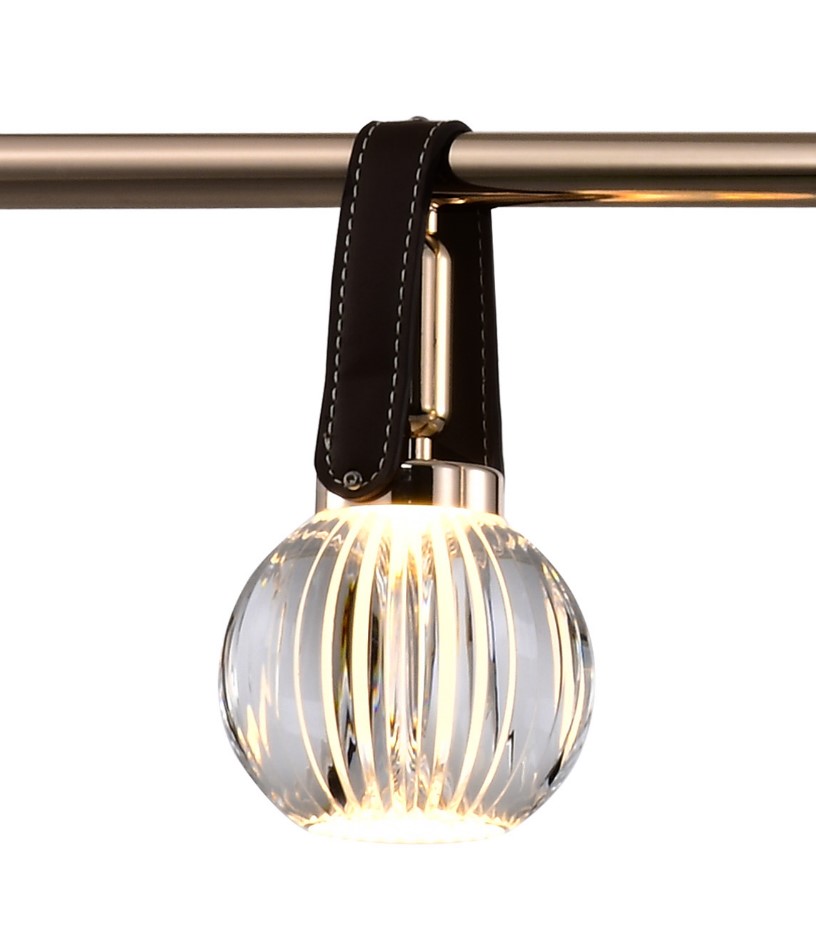 Подвесная люстра Delight Collection P0853-5C s-gold