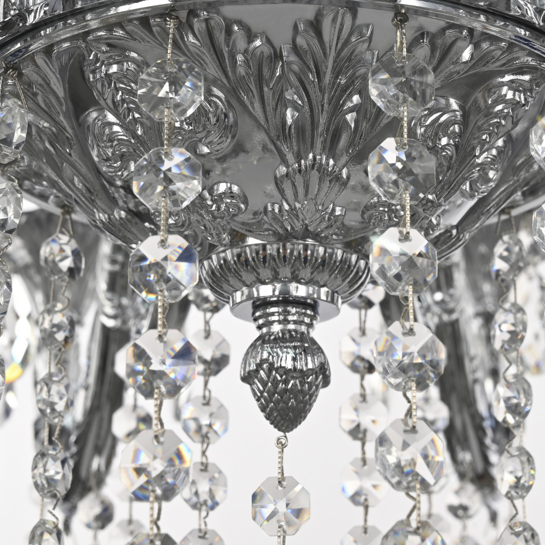 Подвесная люстра Bohemia Ivele Crystal AL79101/10/250 B Ni